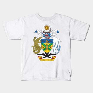 Coat of arms of the Solomon Islands Kids T-Shirt